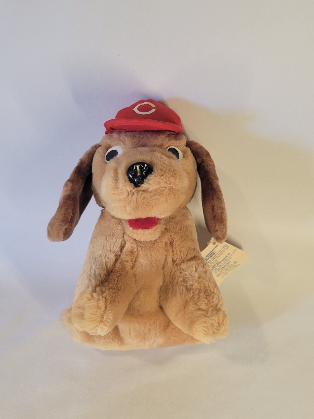 ​Vintage 1982 Trudy Cincinnati Reds Plush Dog Mascot Little William